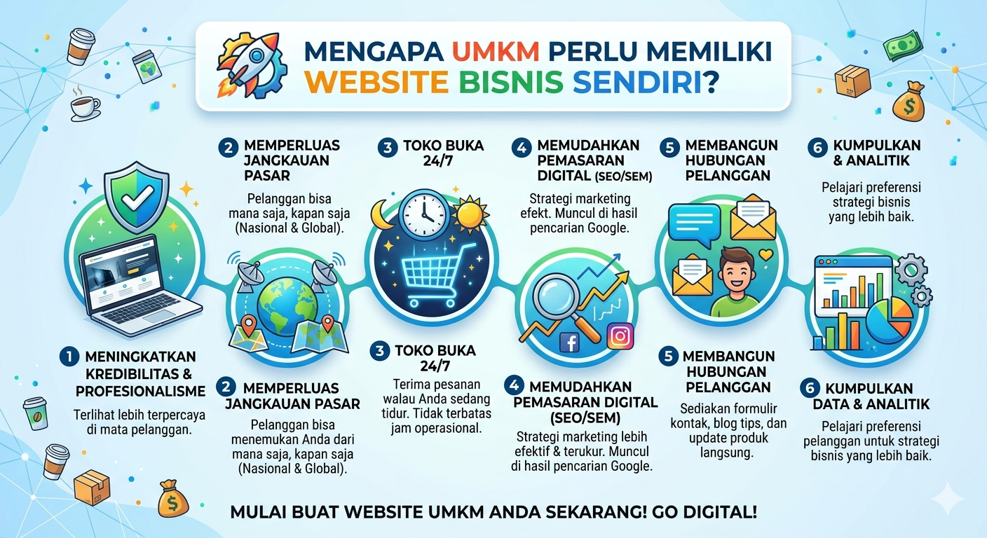 Mengapa UMKM Perlu Memiliki Website Bisnis Sendiri?