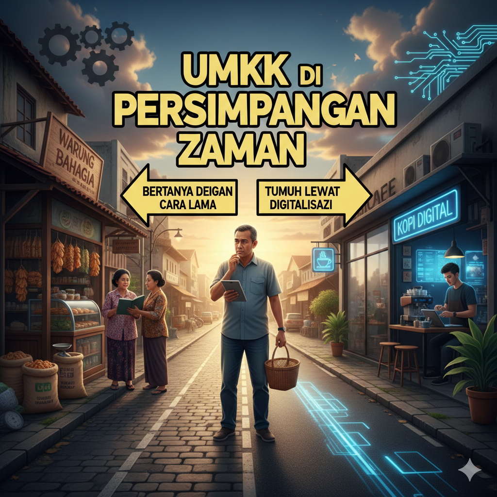 UMKM di Persimpangan Zaman: Bertahan dengan Cara Lama atau Tumbuh Lewat Digitalisasi?