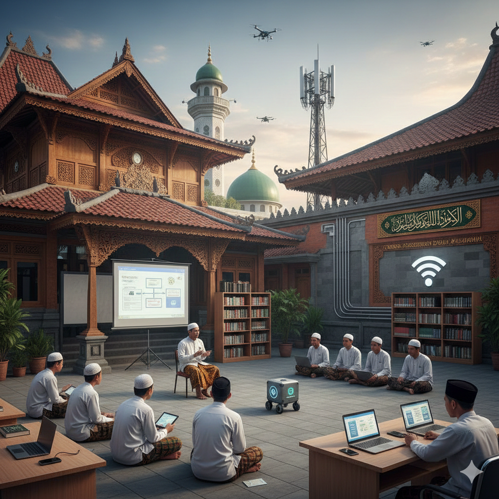 Pondok Pesantren di Era Digital: Menjaga Tradisi, Menguatkan Sistem dengan Teknologi